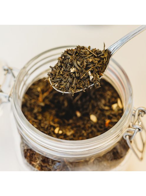 Jázminos zöld tea zsírégető, méregtelenítő és nyugtató hatású teakeverék.