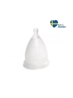 Monthly Cup mini intim kehely, orvosi szilikonból készült menstruációs kiegészítő.