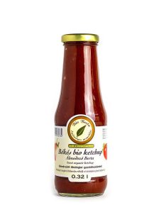 Álmodozó Bio Berta ketchup, paradicsomos ízvilágával remek kiegészítő húsokhoz, szendvicsekhez.