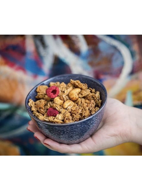 Viblance Cocoberry granola egy különleges, könnyed ízvilágú, tápláló sült müzli.